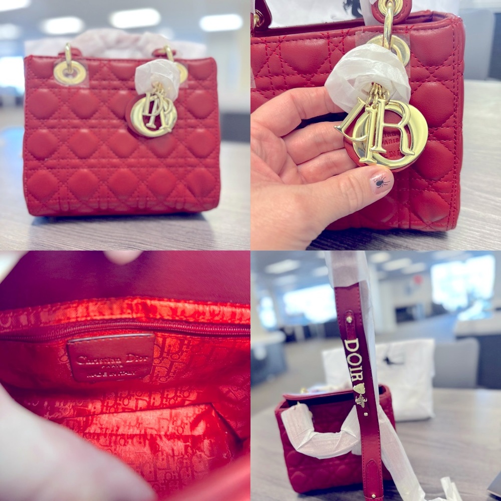 Beautiful Red Handbag! Brand New! Perfect Color Red for the Holidays!